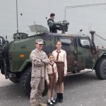 Пластуни відвідали військовий корабель Juan Carlos I L61