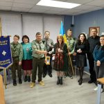 Пластуни передали Вифлеємський Вогонь українській громаді міста Барселона