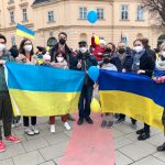 Пластуни Австрії взяли участь у маніфестації #StandWithUkraine