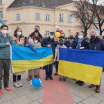 Пластуни Австрії взяли участь у маніфестації #StandWithUkraine