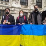 Пластуни Австрії взяли участь у маніфестації #StandWithUkraine