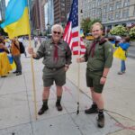 Пластуни у США долучились до мегамаршу "Україна - Незламна Нація" в Чикаго